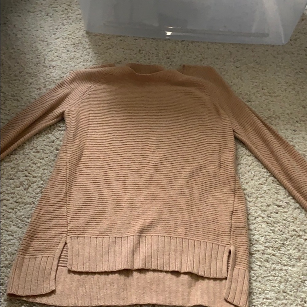 Tan old navy sweater